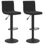 Taburetes de cocina 2 unidades terciopelo negro de vidaXL, Taburetes de cocina - Ref: Foro24-333728, Precio: 139,38 €, Descue...