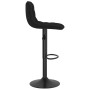 Taburetes de cocina 2 unidades terciopelo negro de vidaXL, Taburetes de cocina - Ref: Foro24-333988, Precio: 128,84 €, Descue...