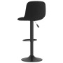 Taburetes de cocina 2 unidades terciopelo negro de vidaXL, Taburetes de cocina - Ref: Foro24-333988, Precio: 128,84 €, Descue...