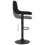 Taburetes de cocina 2 unidades terciopelo negro de vidaXL, Taburetes de cocina - Ref: Foro24-333988, Precio: 128,84 €, Descue...