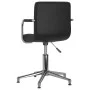 Swivel dining chairs 2 units black synthetic leather by vidaXL, dining chairs - Ref: Foro24-334760, Price: 149,92 €, Discount: %