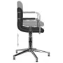 Swivel dining chairs 2 units black synthetic leather by vidaXL, dining chairs - Ref: Foro24-334760, Price: 149,92 €, Discount: %