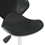 Taburete de cocina de cuero sintético negro de vidaXL, Taburetes de cocina - Ref: Foro24-335110, Precio: 79,64 €, Descuento: %