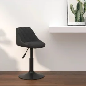 Black Velvet Kitchen Stool by vidaXL, Kitchen stools - Ref: Foro24-335313, Price: 82,16 €, Discount: %