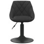 Taburete de cocina de terciopelo negro de vidaXL, Taburetes de cocina - Ref: Foro24-335313, Precio: 83,55 €, Descuento: %