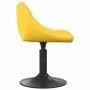 Taburete de cocina de terciopelo amarillo mostaza de vidaXL, Taburetes de cocina - Ref: Foro24-335323, Precio: 78,48 €, Descu...