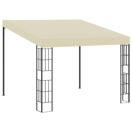 Cenador con montaje en la pared tela color crema 3x3 m de vidaXL, Carpas y cenadores - Ref: Foro24-47987, Precio: 210,54 €, D...