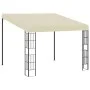 Cenador con montaje en la pared tela color crema 3x3 m de vidaXL, Carpas y cenadores - Ref: Foro24-47987, Precio: 214,94 €, D...