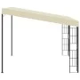 Cenador con montaje en la pared tela color crema 3x3 m de vidaXL, Carpas y cenadores - Ref: Foro24-47987, Precio: 214,94 €, D...