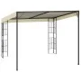 Cenador con montaje en la pared tela color crema 3x3 m de vidaXL, Carpas y cenadores - Ref: Foro24-47987, Precio: 214,94 €, D...