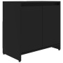 Armario de baño madera contrachapada negro 60x33x61 cm de vidaXL, Muebles de baño - Ref: Foro24-802643, Precio: 60,08 €, Desc...