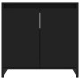 Armario de baño madera contrachapada negro 60x33x61 cm de vidaXL, Muebles de baño - Ref: Foro24-802643, Precio: 60,08 €, Desc...