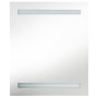 Armario de baño con espejo y LED gris 50x14x60 cm de vidaXL, Tocadores de baño - Ref: Foro24-326482, Precio: 99,11 €, Descuen...
