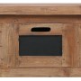Mueble de TV con 3 cajones madera maciza de caoba 120x30x40 cm de vidaXL, Muebles TV - Ref: Foro24-283913, Precio: 214,78 €, ...