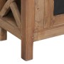 Mueble de TV con 3 cajones madera maciza de caoba 120x30x40 cm de vidaXL, Muebles TV - Ref: Foro24-283913, Precio: 214,78 €, ...