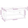 Estructura de baño con lavabo incorporado hierro negro de vidaXL, Tocadores de baño - Ref: Foro24-3101384, Precio: 211,06 €, ...