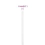 Cuerda de barco polipropileno blanco intenso 6 mm 100 m de vidaXL, Sogas y cuerdas metálicas - Ref: Foro24-152551, Precio: 23...