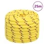 Cuerda de barco polipropileno amarillo 20 mm 25 m de vidaXL, Sogas y cuerdas metálicas - Ref: Foro24-152632, Precio: 37,84 €,...