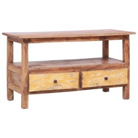 Mueble para la TV de madera maciza reciclada 90x40x50 cm de vidaXL, Muebles TV - Ref: Foro24-283924, Precio: 179,73 €, Descue...