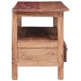 Mueble para la TV de madera maciza reciclada 90x40x50 cm de vidaXL, Muebles TV - Ref: Foro24-283924, Precio: 179,73 €, Descue...