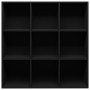 Estantería madera de ingeniería negro 98x29x97,5 cm de vidaXL, Librerías y estanterías - Ref: Foro24-801126, Precio: 72,89 €,...