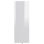 Estantería madera contrachapada blanco brillante 67x24x161 cm de vidaXL, Librerías y estanterías - Ref: Foro24-801883, Precio...