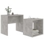 Juego de mesas de centro contrachapada gris hormigón 48x30x45cm de vidaXL, Mesas de centro - Ref: Foro24-802889, Precio: 39,3...