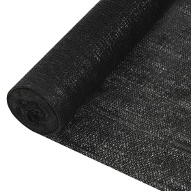 Red de privacidad HDPE negro 1,2x10 m 150 g/m² en Sombrillas | Comprar online en Foru.es