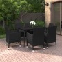 Set comedor de jardín 7 pzas y cojines ratán sintético y vidrio en Conjuntos de jardín | Comprar online en Foru.es