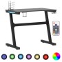 Escritorio gaming con LED patas en forma Z negro 90x60x75 cm de vidaXL, Escritorios - Ref: Foro24-325418, Precio: 131,25 €, D...
