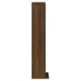 Estantería de CD madera contrachapada roble marrón 21x20x88 cm de vidaXL, Almacenamiento para CD y DVD - Ref: Foro24-815074, ...