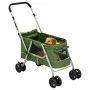 Cochecito para perros plegable tela lino verde 100x49x96 cm de vidaXL, Cochecitos para mascotas - Ref: Foro24-172204, Precio:...