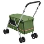 Cochecito para perros plegable tela lino verde 100x49x96 cm de vidaXL, Cochecitos para mascotas - Ref: Foro24-172204, Precio:...