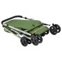 Cochecito para perros plegable tela lino verde 100x49x96 cm de vidaXL, Cochecitos para mascotas - Ref: Foro24-172204, Precio:...