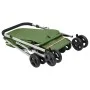 Cochecito para perros plegable tela lino verde 100x49x96 cm de vidaXL, Cochecitos para mascotas - Ref: Foro24-172204, Precio:...