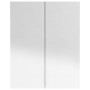 Armario de espejo de baño MDF negro brillante 60x15x75 cm de vidaXL, Tocadores de baño - Ref: Foro24-331524, Precio: 158,80 €...
