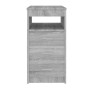 Cajonera de madera contrachapada gris Sonoma 40x50x76 cm de vidaXL, Taquillas y armarios de almacenamiento - Ref: Foro24-8150...