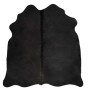 Alfombra de piel de vaca auténtica negro 150x170 cm de vidaXL, Alfombras - Ref: Foro24-284341, Precio: 212,34 €, Descuento: %