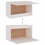 Muebles para TV 3 piezas madera maciza de pino blanco en Muebles TV | Comprar online en Foru.es