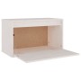 Mueble de TV 3 piezas madera maciza de pino blanco en Muebles TV | Comprar online en Foru.es