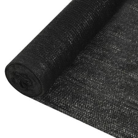 Red de privacidad HDPE negro 1,8x25 m 150 g/m² en Sombrillas | Comprar online en Foru.es