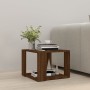 Mesa de centro madera contrachapada roble marrón 40x40x30 cm de vidaXL, Mesas de centro - Ref: Foro24-815170, Precio: 32,67 €...