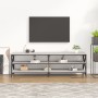Mueble de TV madera contrachapada gris Sonoma 160x40x50 cm de vidaXL, Muebles TV - Ref: Foro24-826732, Precio: 83,95 €, Descu...