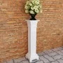 Maceta alta clásica, cuadrada MDF de vidaXL, Soportes para macetas - Ref: Foro24-241849, Precio: 80,42 €, Descuento: %