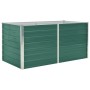 Jardinera elevada de acero galvanizado verde 160x80x77cm de vidaXL, Maceteros y jardineras - Ref: Foro24-47010, Precio: 70,30...
