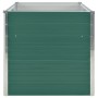 Jardinera elevada de acero galvanizado verde 160x80x77cm de vidaXL, Maceteros y jardineras - Ref: Foro24-47010, Precio: 70,30...
