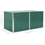 Elevated green galvanized steel planter 160x80x77cm by vidaXL, Pots and planters - Ref: Foro24-47010, Price: 73,83 €, Discoun...