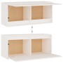Muebles para TV 5 piezas madera maciza de pino blanco en Muebles TV | Comprar online en Foru.es