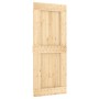 Puerta corredera con herrajes madera maciza de pino 85x210 cm de vidaXL, Puertas - Ref: Foro24-3203167, Precio: 203,35 €, Des...