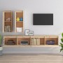 Muebles para TV 4 piezas madera maciza de pino en Muebles TV | Comprar online en Foru.es